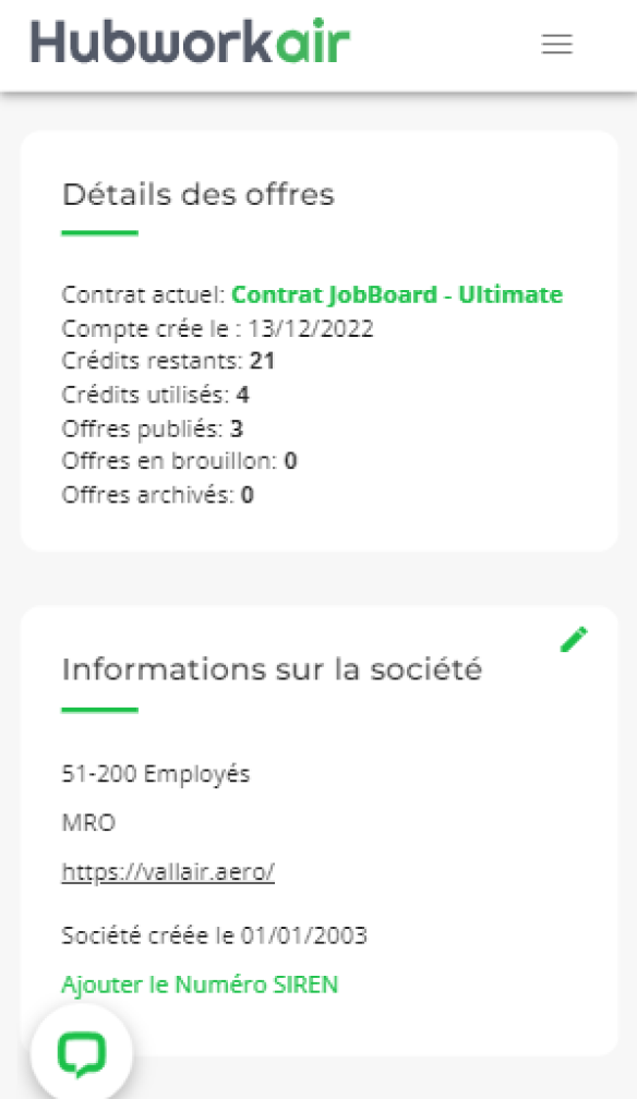 Ouverture du compte sur l’ATS
