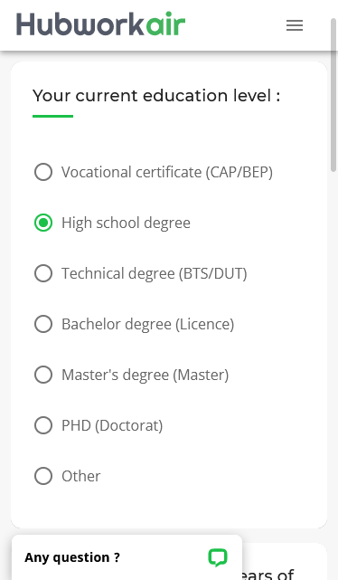 Professional assessment